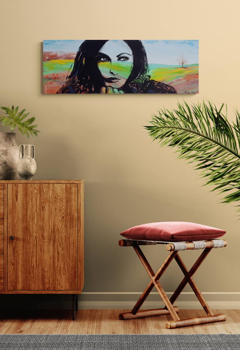 Original Figurative People Painting by Andre Pillay