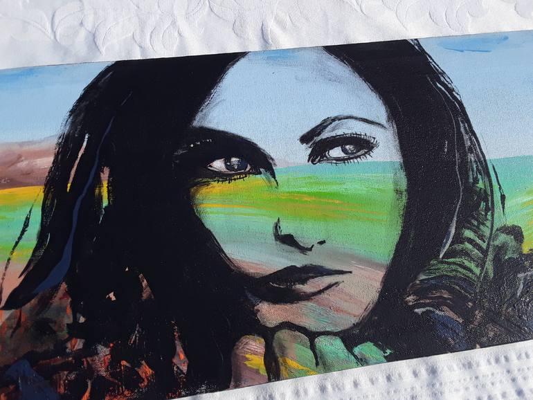 Original Figurative People Painting by Andre Pillay