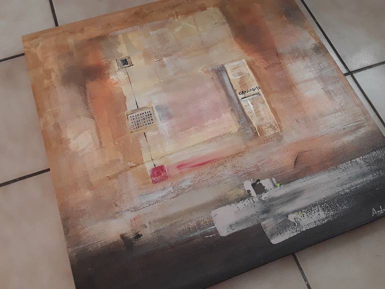 Original Abstract Expressionism Abstract Painting by André Pillay