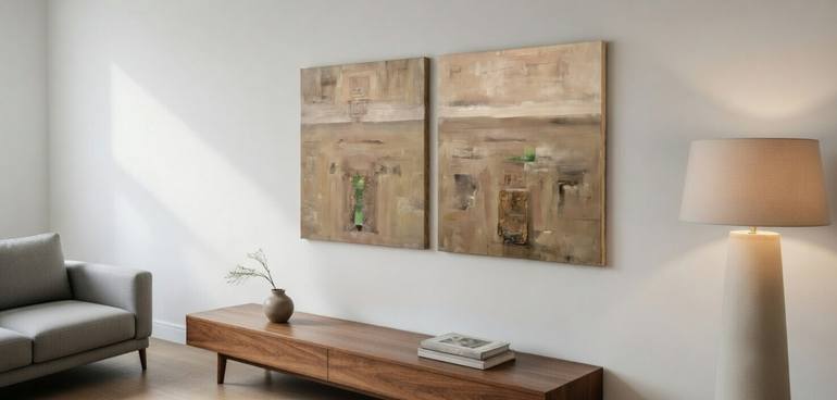 Original Abstract Painting by Andre Pillay
