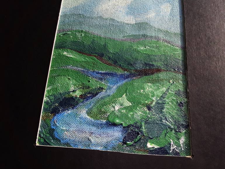 Original Expressionism Landscape Painting by Andre Pillay