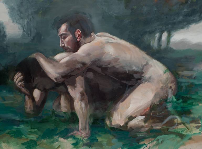 Gay men paintings