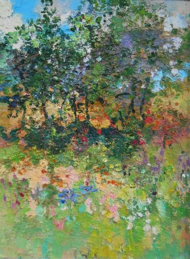 Print of Expressionism Garden Paintings by Dana Winder
