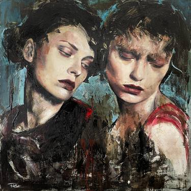 Original Expressionism Fashion Paintings by Tara Giovanna Mancini