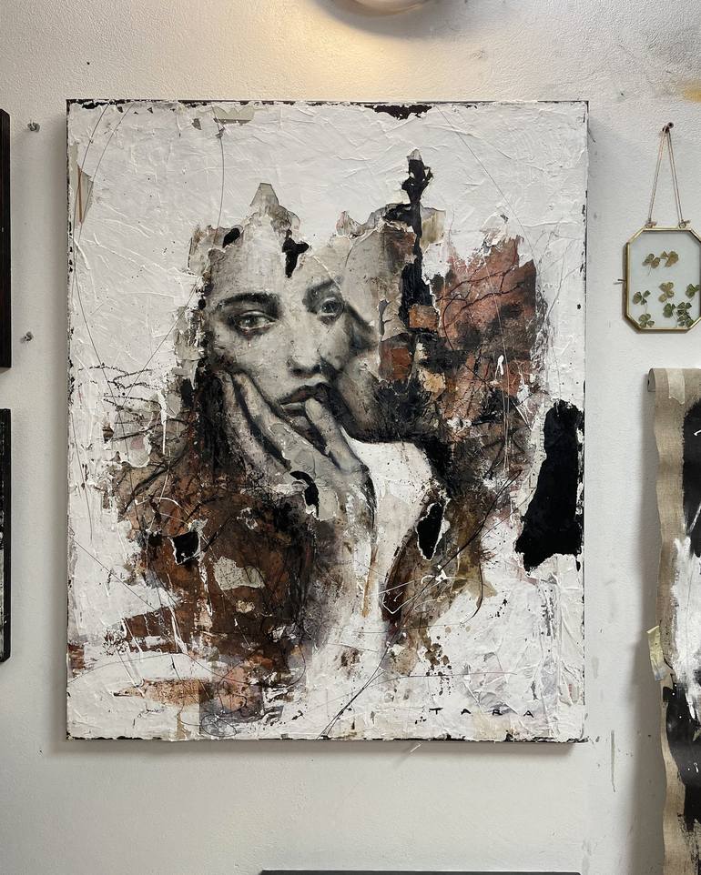 Original Conceptual Women Painting by Tara Giovanna Mancini