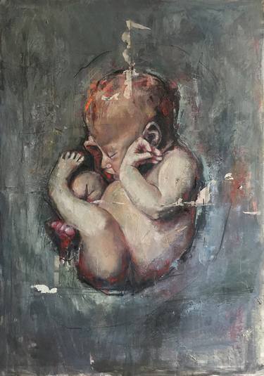 Original Figurative Children Paintings by Tara Giovanna Mancini