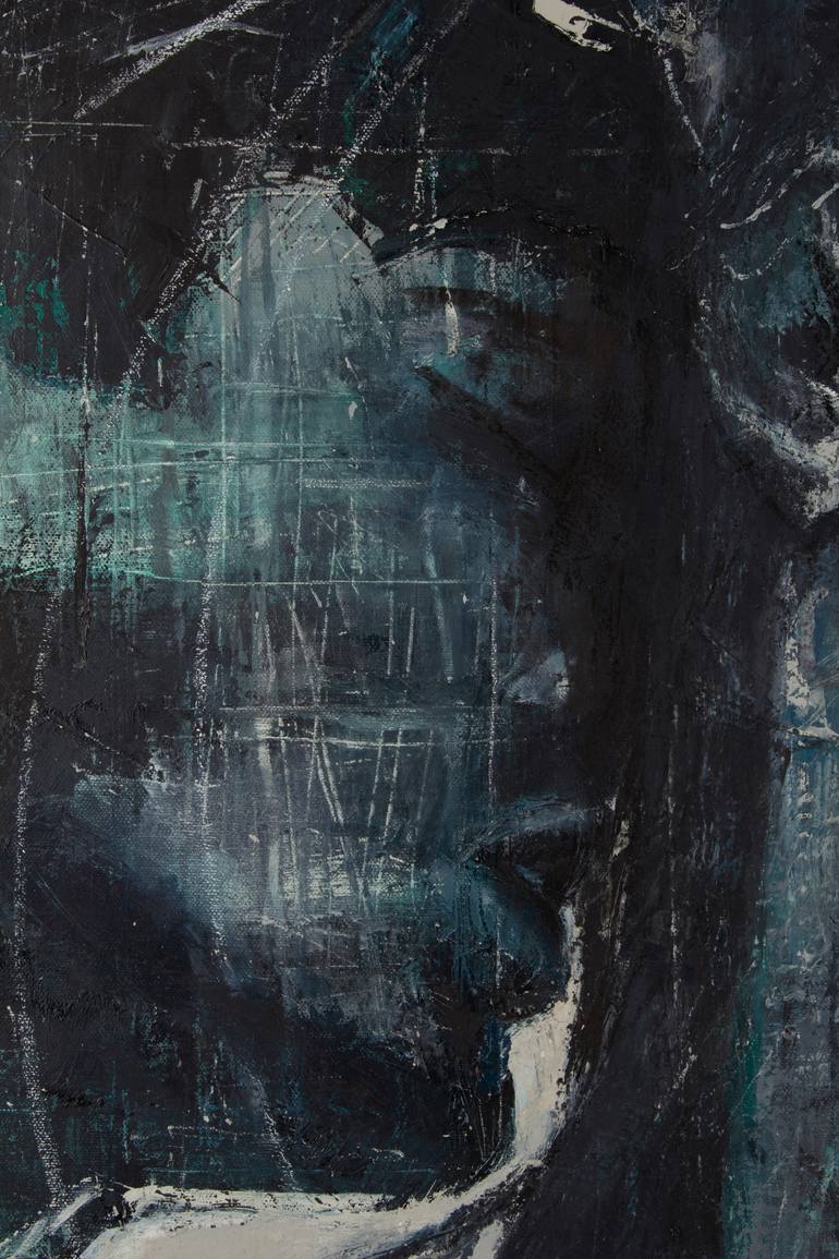 Original Conceptual People Painting by Tara Giovanna Mancini