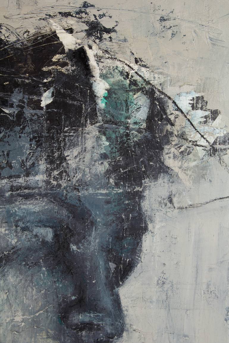 Original Conceptual People Painting by Tara Giovanna Mancini