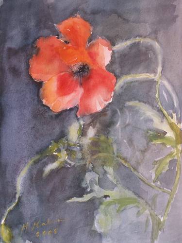 Print of Figurative Floral Paintings by Monika Malinowska