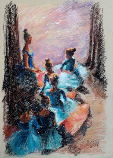 Print of Performing Arts Paintings by Monika Malinowska