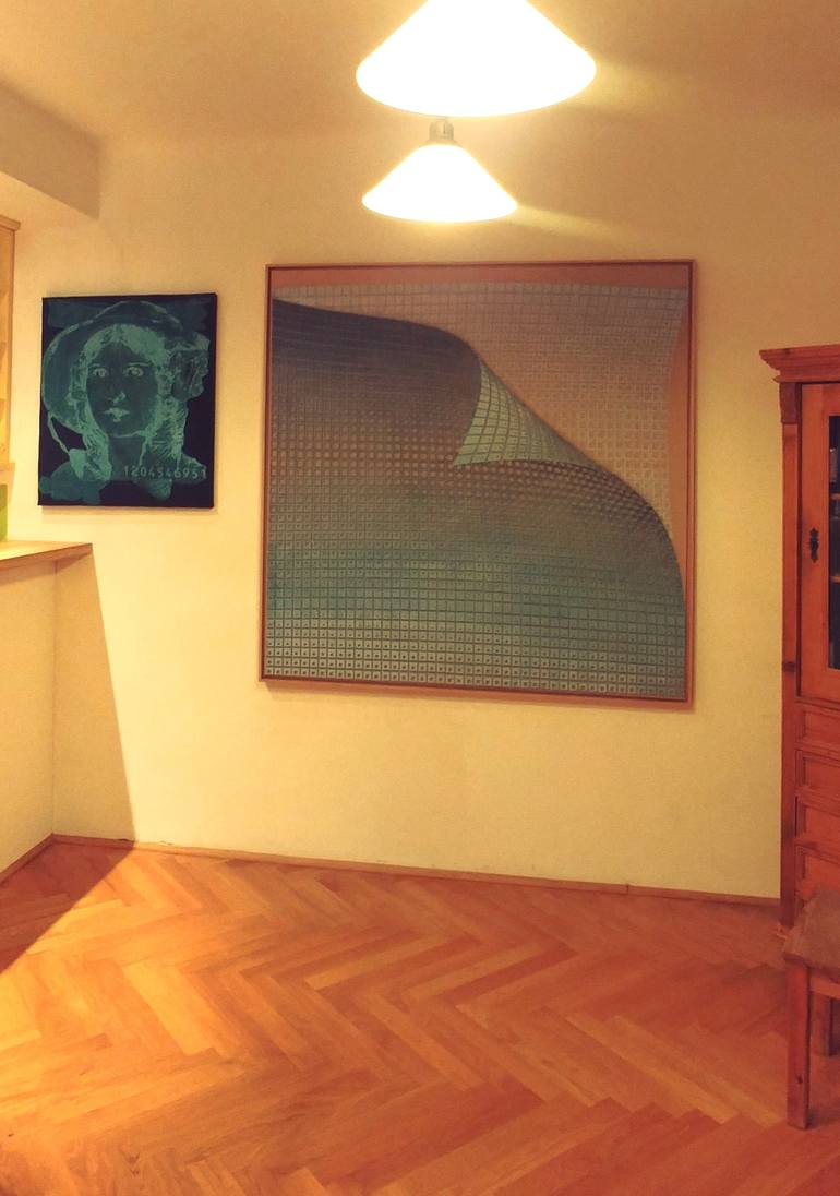 Original Abstract Painting by Val Wecerka