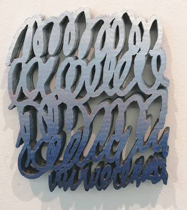 Print of Abstract Calligraphy Sculpture by val wecerka