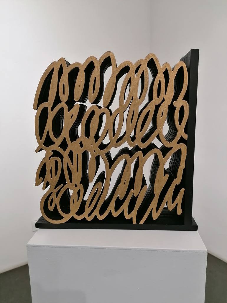 Original Abstract Sculpture by Val Wecerka