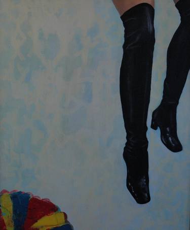 Original Figurative Fashion Painting by Patrick Joel Johnson