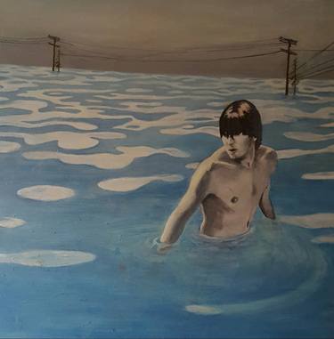 Original Figurative People Painting by Patrick Joel Johnson