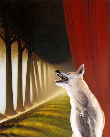 Print of Surrealism Animal Paintings by Leo Wijnhoven