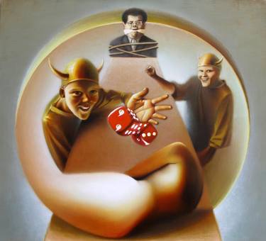 Print of Surrealism Family Paintings by Leo Wijnhoven