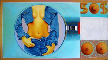 Print of Conceptual World Culture Paintings by Leo Wijnhoven