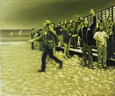 Print of Beach Paintings by Leo Wijnhoven