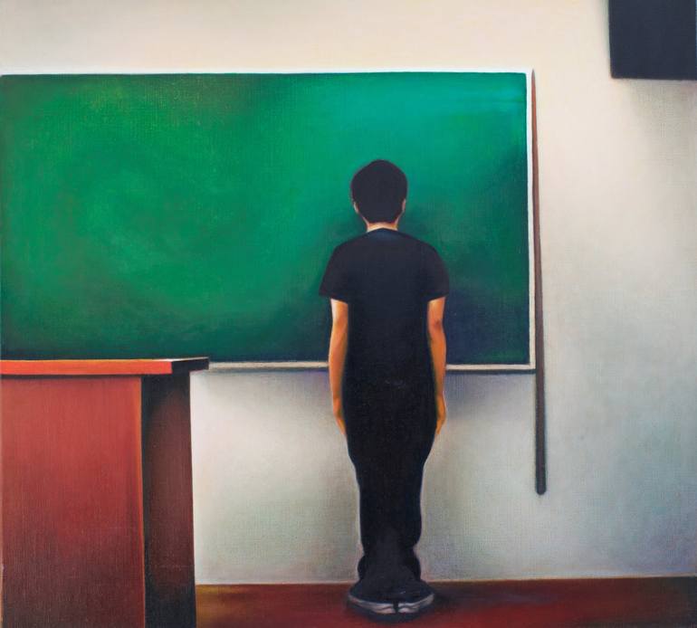 Print of Conceptual Children Paintings by Leo Wijnhoven