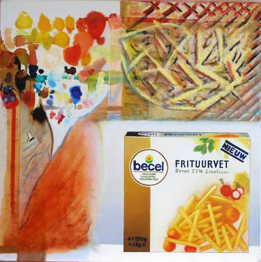 Print of Abstract Expressionism Food Paintings by Leo Wijnhoven