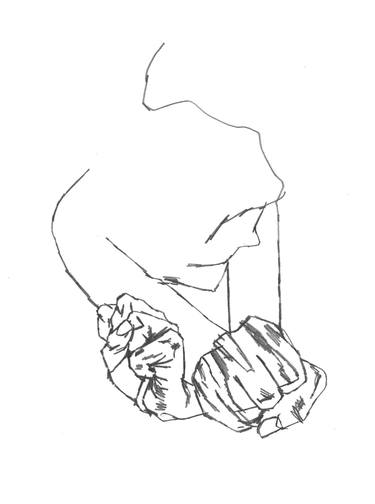 Attitudes series, figure drawing thumb