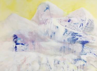 Original Abstract Expressionism Landscape Paintings by Daina Dubra