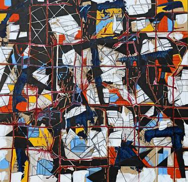 Print of Abstract Expressionism Cities Paintings by francis walker