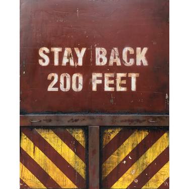 Markings: Stay Back 200 Feet thumb