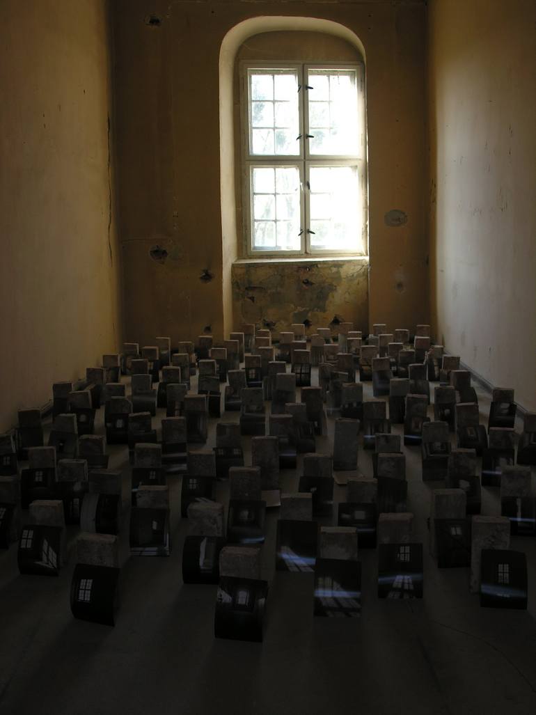 Original Surrealism Architecture Sculpture by Savina Tarsitano