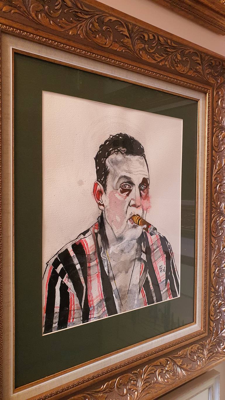 Original Conceptual People Drawing by Ilian Savkov
