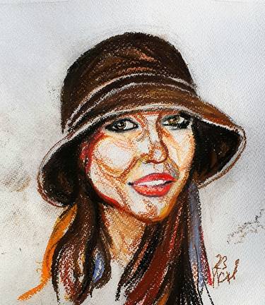 Girl with a Brown Hat thumb