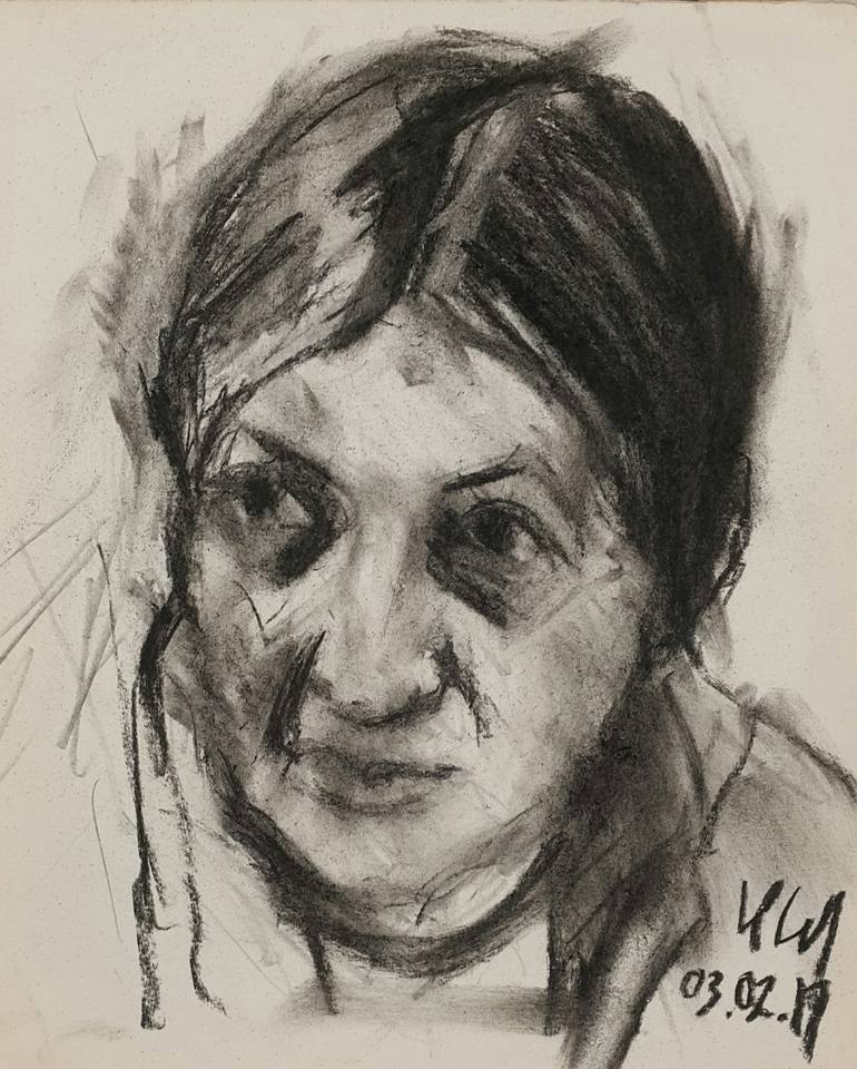 Vanya Drawing by Ilian Savkov | Saatchi Art