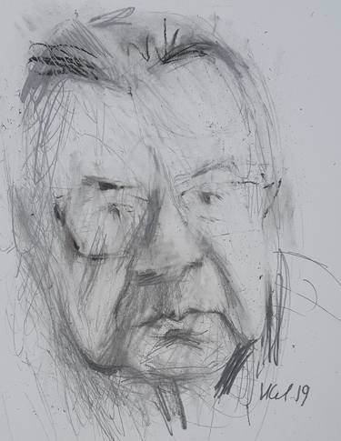 Print of Conceptual Portrait Drawings by Ilian Savkov