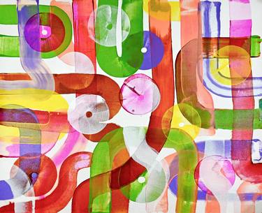 Print of Modern Abstract Paintings by Sumit Mehndiratta