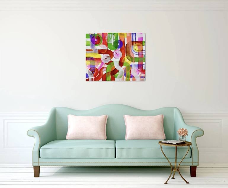 Original Abstract Painting by Sumit Mehndiratta