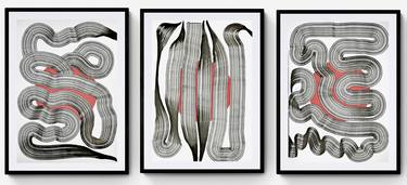 Original Modern Abstract Drawings by Sumit Mehndiratta