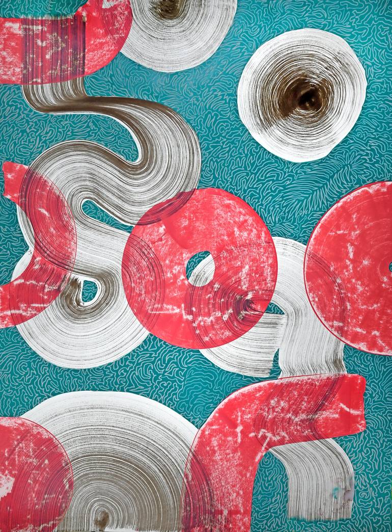 Print of Contemporary Abstract Drawings by Sumit Mehndiratta