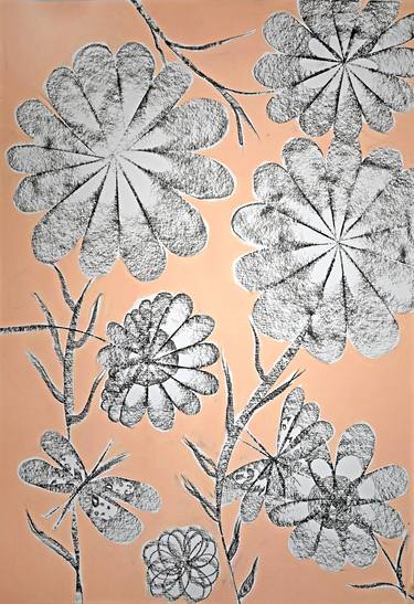 Print of Floral Drawings by Sumit Mehndiratta