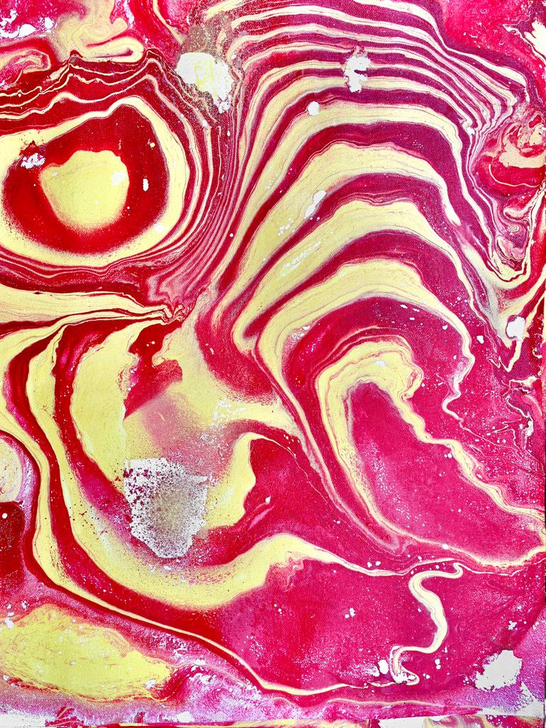 Original Abstract Expressionism Abstract Painting by Sumit Mehndiratta