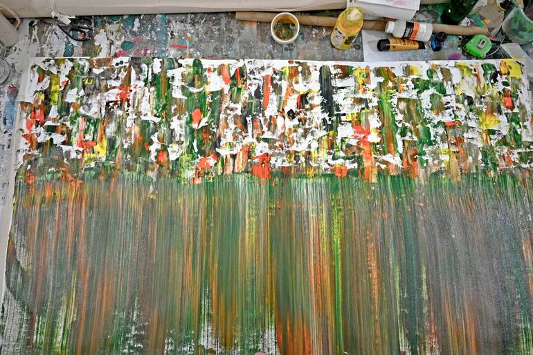 Original Modern Abstract Painting by Sumit Mehndiratta