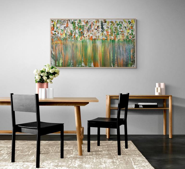 Original Modern Abstract Painting by Sumit Mehndiratta