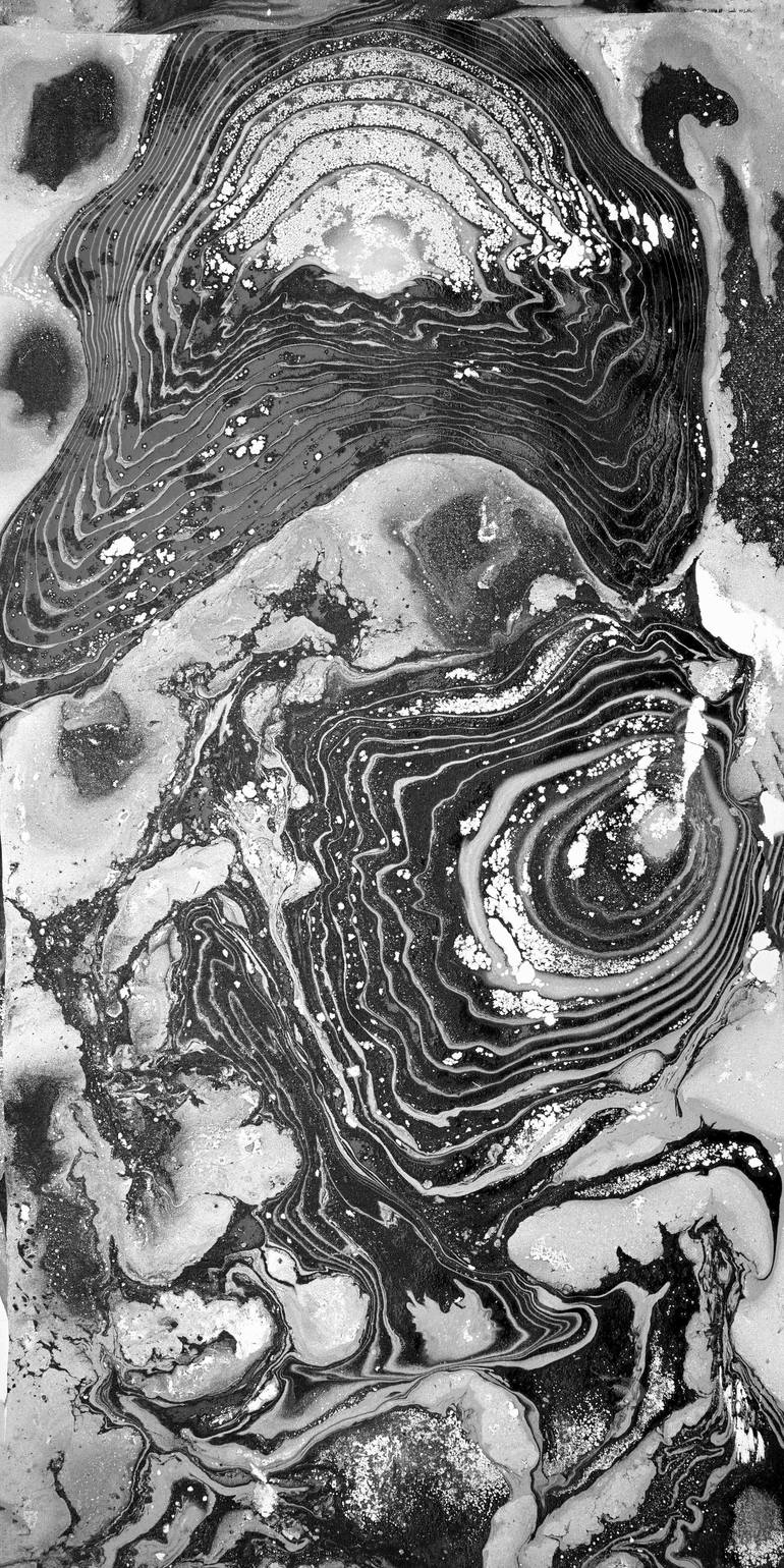 Original Abstract Expressionism Abstract Painting by Sumit Mehndiratta