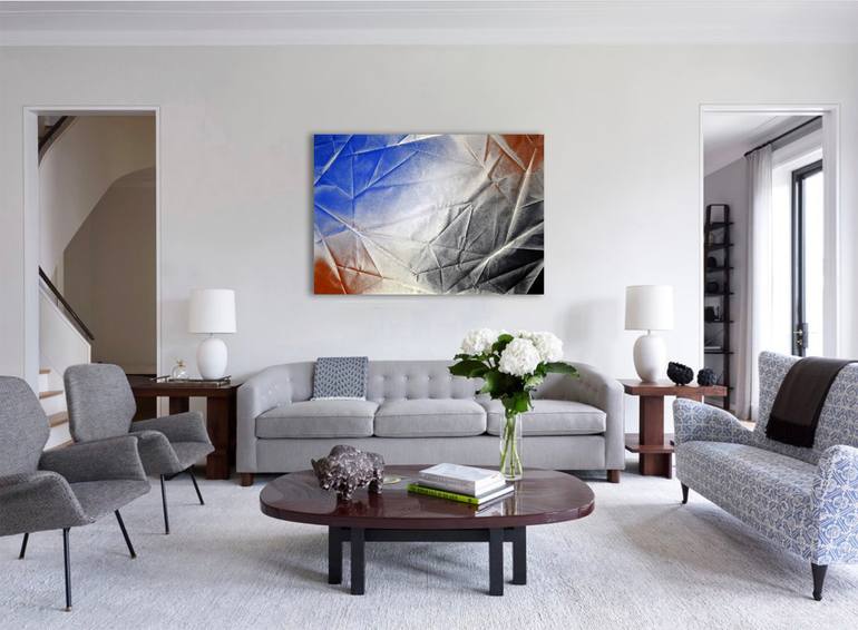 Original Minimalism Abstract Painting by Sumit Mehndiratta