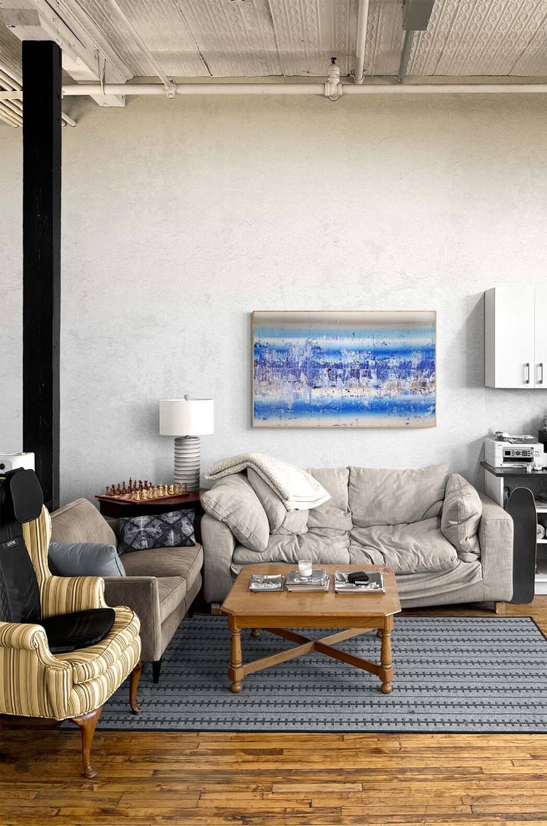 Original Minimalism Abstract Painting by Sumit Mehndiratta