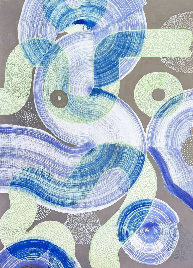 Print of Modern Abstract Drawings by Sumit Mehndiratta