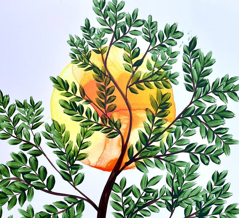 Original Botanic Painting by Sumit Mehndiratta