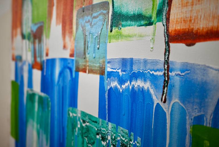 Original Contemporary Abstract Painting by Sumit Mehndiratta