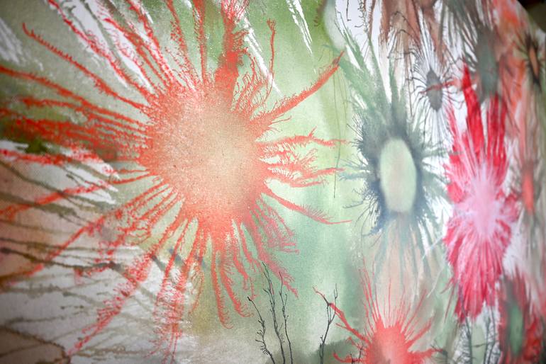 Original Abstract Expressionism Abstract Painting by Sumit Mehndiratta