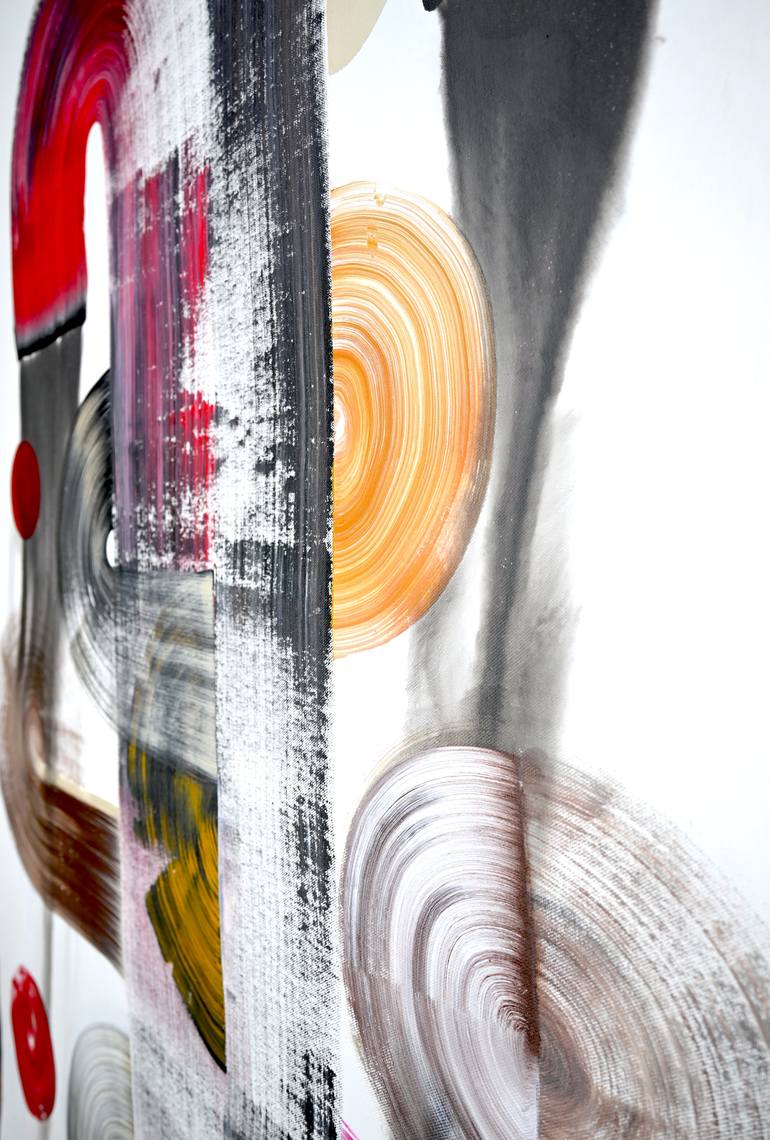 Original Painterly Abstraction Abstract Painting by Sumit Mehndiratta